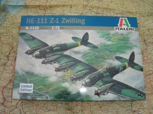 Italeri 1119  Heinkel He-111 Z-1 'Zwilling'